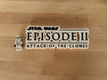 Attack of The CLones Logo Desk/wall Display 3d Print 7.5x2.5 in