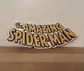 The Amazing Spider-Man Sign Logo Display 6.5x2.5in 3d Printed