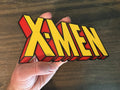 3D Printed X-Men Marvel Comics Sign Logo Display 6.5x2.5in