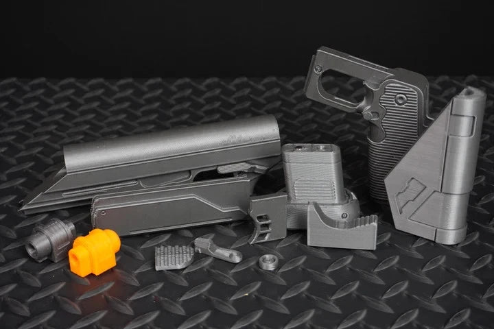 Bo Katan's Westar 35 Blaster Replica 1:1 - 3D Printed Prop Cosplay / Collectors
